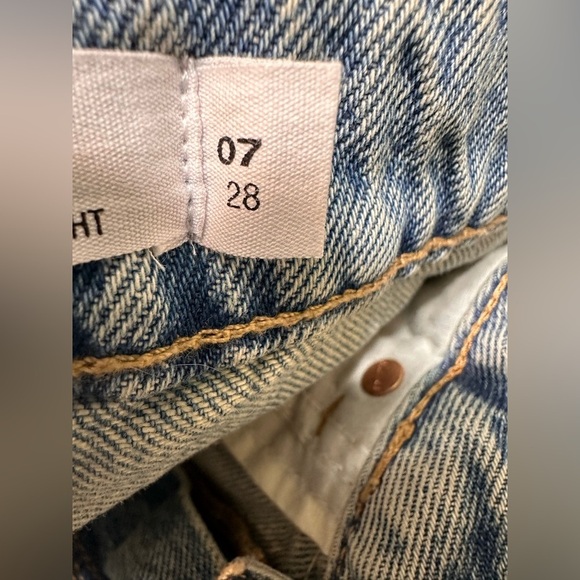 Garage Classic Straight Blue Denim Jeans - Picture 6 of 7